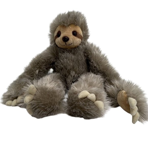 Teddy Mountain Plush Sloth Stuffed Animal 16" Kids Soft Cuddle Toy 2020 Wildlife - Picture 11 of 12